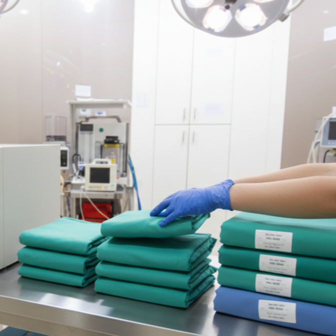 의료 용품 개별 포장